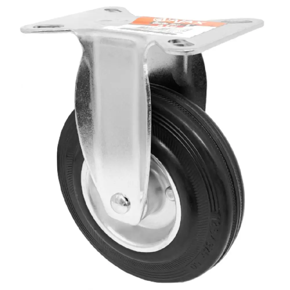 Rodízio de Borracha 5 pol Fixo A09752-F Ajax